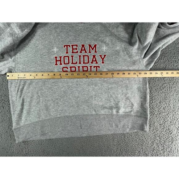 Wondershop Target Christmas Sweatshirt Womens XXL 2XL Grey Holiday Spirit NWT - Picture 5 of 8